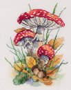 Мухоморы (14,5*17 см)