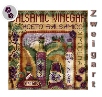 Сборка MH14-1902 "Бальзамический уксус" (Balsamic Vinegar) (канва серо-коричневая)