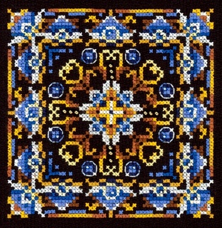 Персидские мотивы. Узор № 4 (11*11 см)