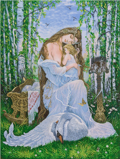 Оберег Лада ("Живая картина") (22*29 см)